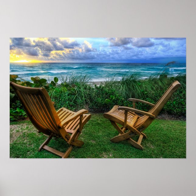 Poster Ocean Scene (Devant)