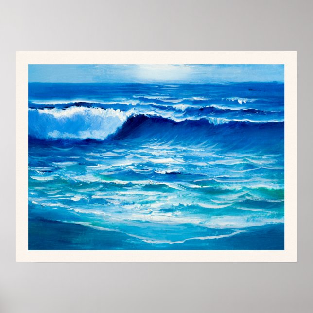 Poster Ocean Scene (Devant)