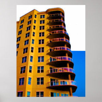 Poster Ocean Vistas Corner Units Architecture Photo Art 3