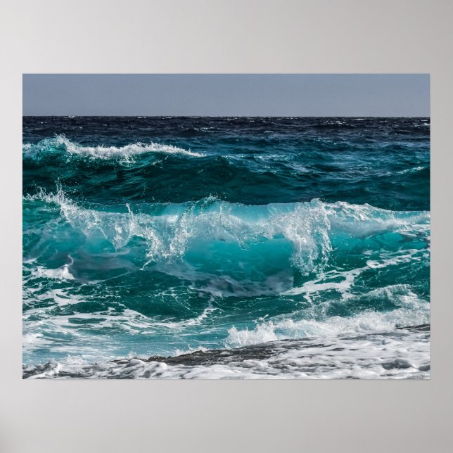 Poster Ocean Waves (Devant)
