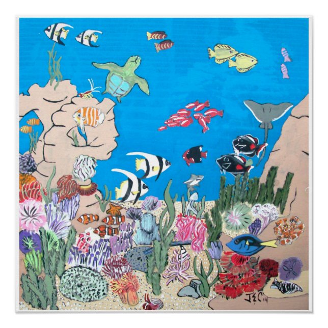 Poster Océanie (Devant)