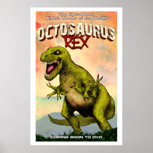 Poster Octosaurus Rex