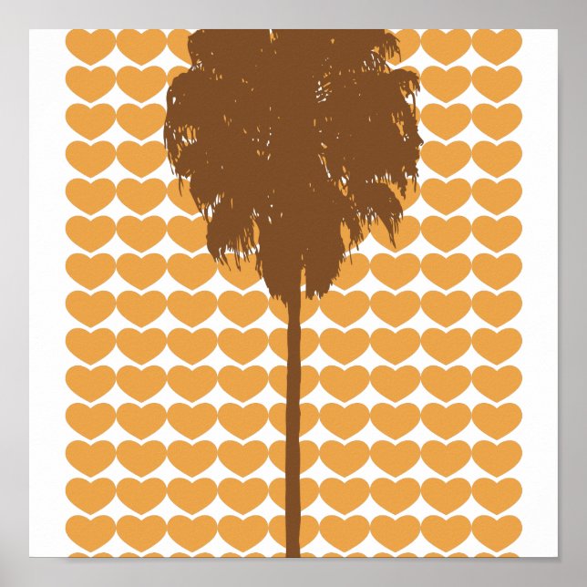 Poster oeil amour mes murs (Devant)