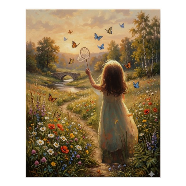 Poster Œuvre d'art murale d'aventure dans la nature pour  (Devant)