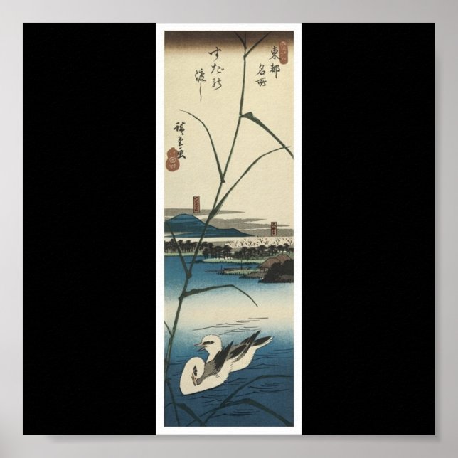 Poster of Japanese painting c. 1830's (Devant)