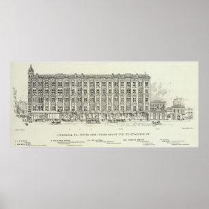 Poster O'Farrell South side Grant et Stockton