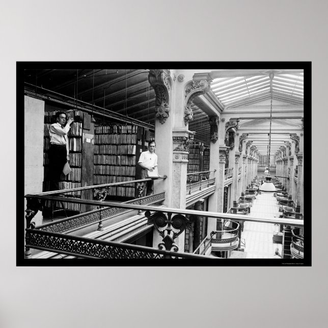 Poster Office des brevets Intérieur 1920 (Devant)