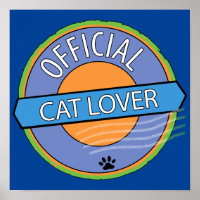 Poster officiel des Amoureux de les chats