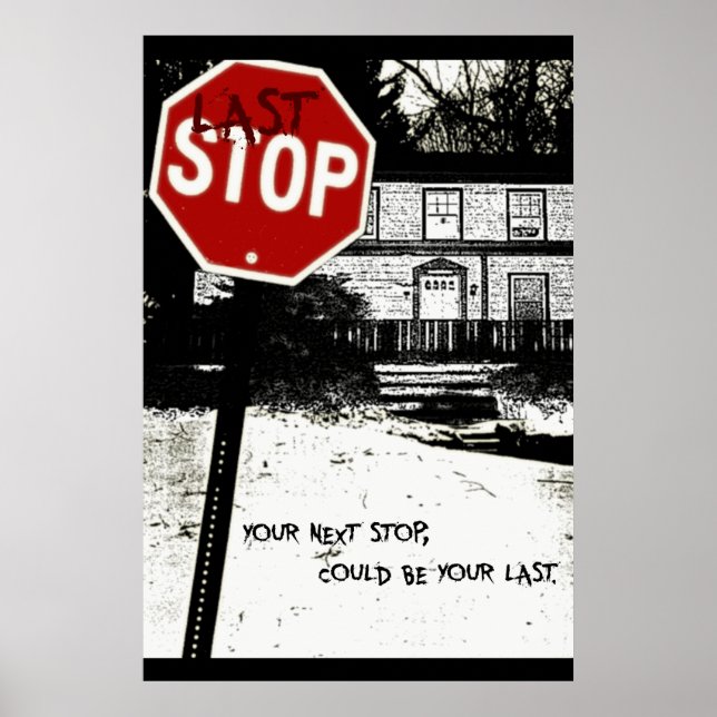 Poster officiel du film "Dernier Stop" (Devant)
