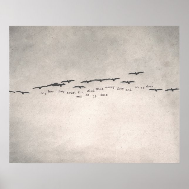 Poster "oh, how they trust" (Devant)