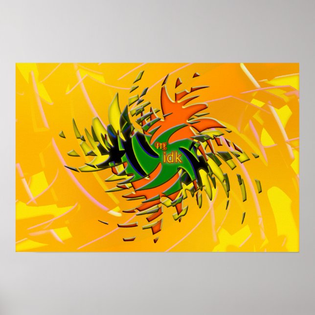 Poster Oh mon Dieu ! (Devant)