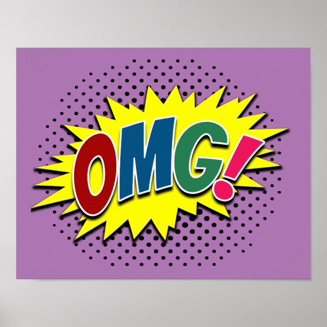 Poster Oh mon Dieu ! (Devant)