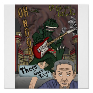 Poster Oh non ! ! Il va à Tokyo