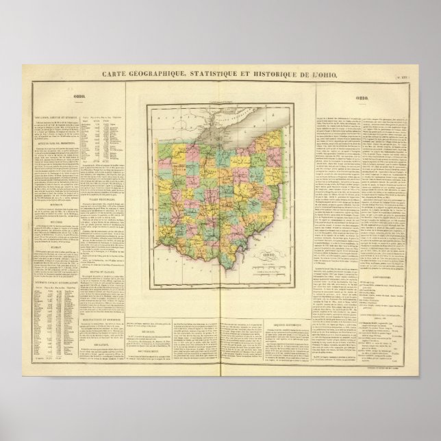 Poster Ohio US (Devant)