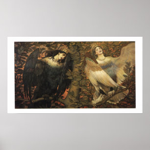 Poster Oiseaux de joie et de tristesse