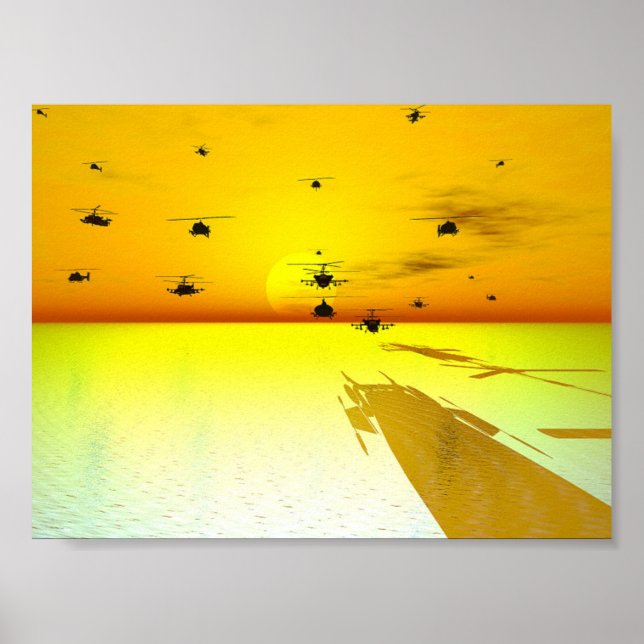 Poster Oiseaux d'incendie (Devant)