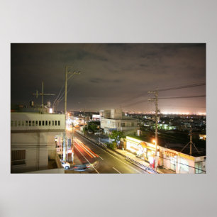 Poster Okinawa Lights
