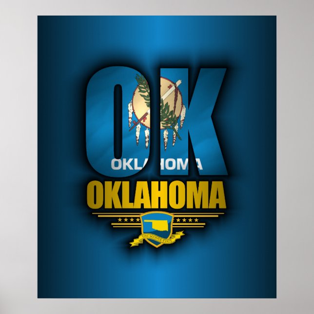 Poster Oklahoma (OK) (Devant)