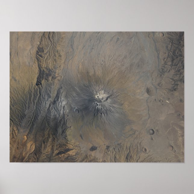 Poster Ol Doinyo Langai en Tanzanie (Devant)