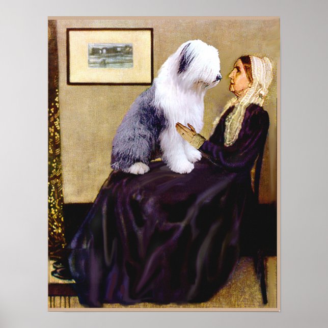 Poster Old English 1 - La mère de Whistler (Devant)