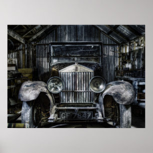 Poster Old Rolls Royce