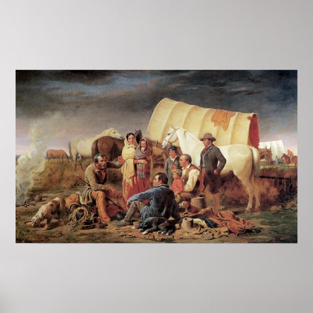 Poster Old West Conseils sur l'art des Prairies Imprimer  (Devant)