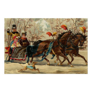 Poster Older and Younger Sisters Ride - Mary Evans