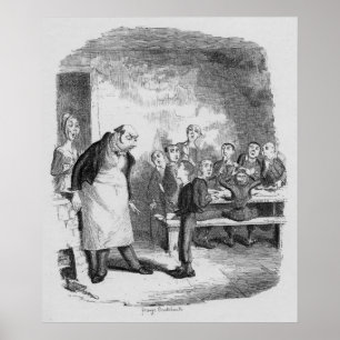 Poster Oliver en demande plus