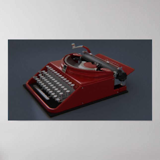 Poster Olivetti Ico 1932 (Devant)