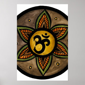 Poster Om Mandala