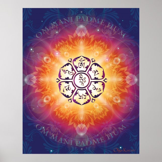 Poster Om Mani Padme Hum (Devant)