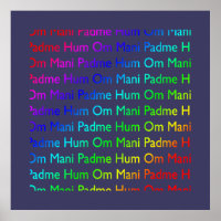 Om Mani Padme Hum Print