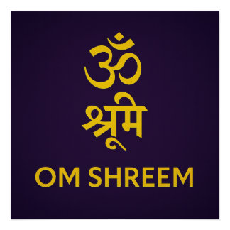 Poster Om Shreem