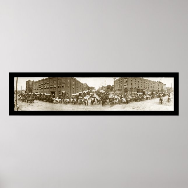 Poster Omaha Merchants Photo 1908 (Devant)