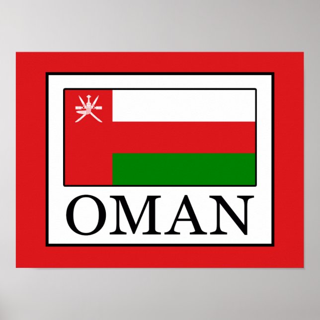 Poster Oman (Devant)