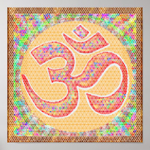 POSTER OMmantra SaiBaba