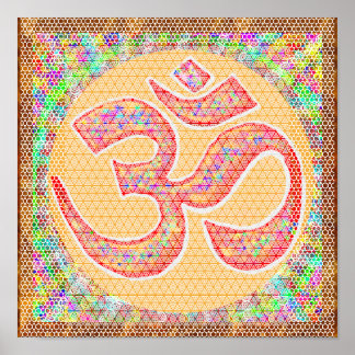 POSTER OMmantra SaiBaba