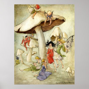 Poster 'On Mushroom Hill' - Imprimer