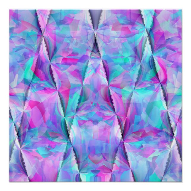 Poster Ondes géométriques... (Devant)