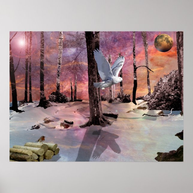 Poster One Snowy Christmas (Devant)