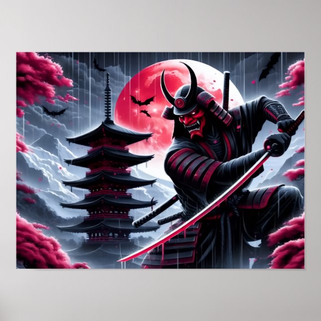 Poster Oni Samurai Slash (Devant)