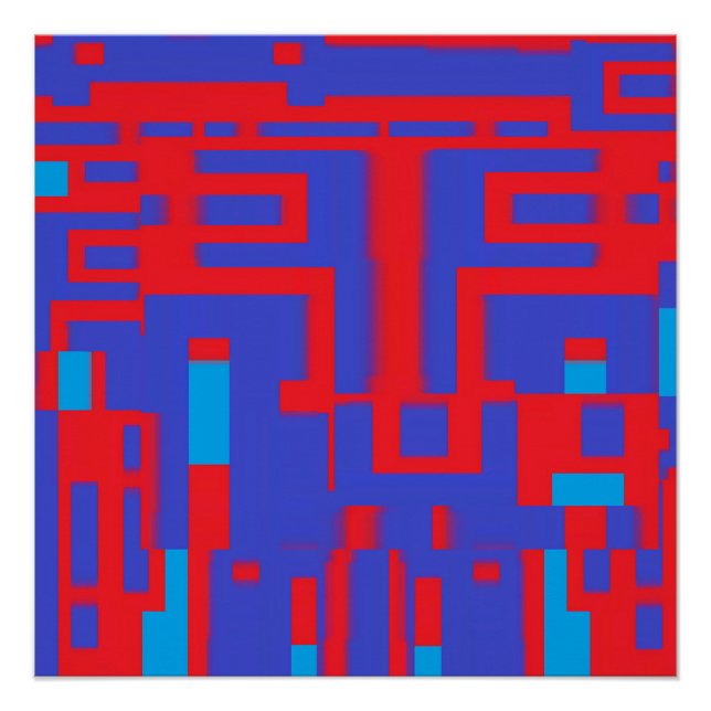 Poster Op Architecture II - Ken Gage Abstrait (Devant)