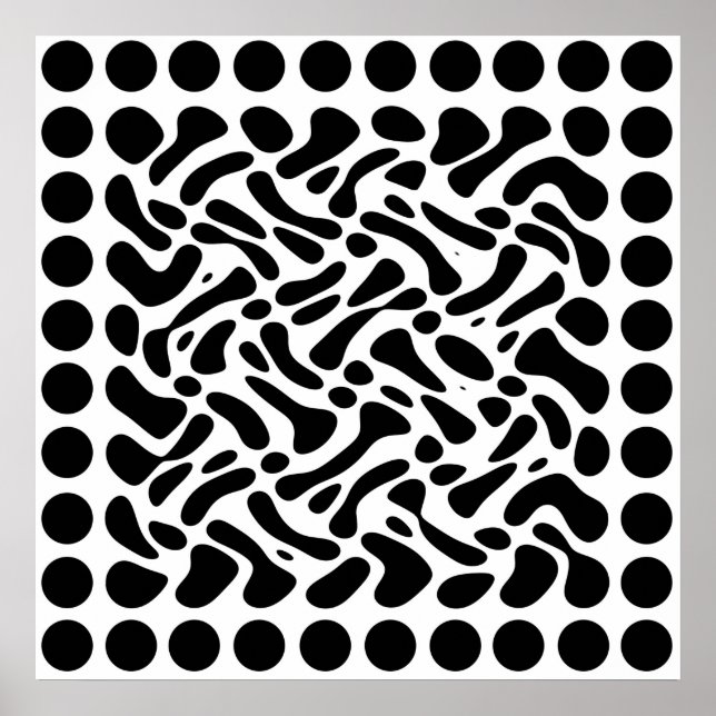 Poster Op Art (Devant)