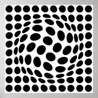 Poster Op Art