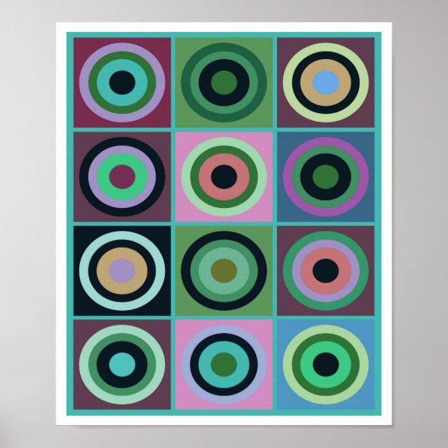 Poster Op Art #23 (Devant)