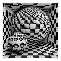 Op Art Noir Et Blanc