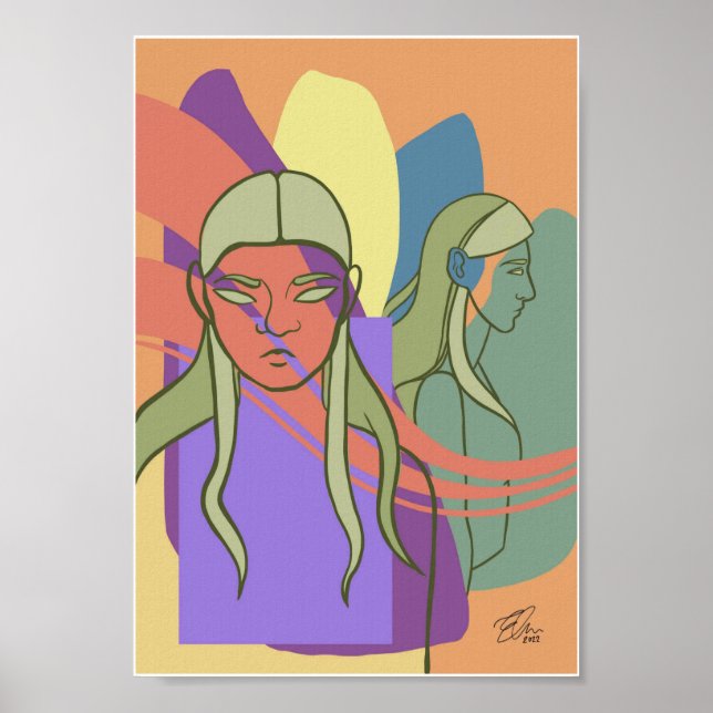 Poster Open Mind (Devant)