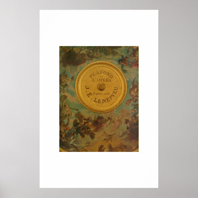 Poster Opéra de Paris (Devant)