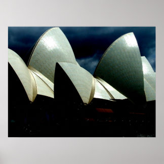 Poster Opéra sombre