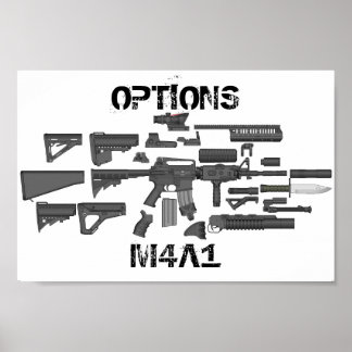 Poster Options M4A1